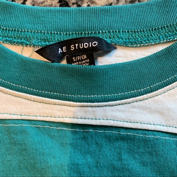 AE Colour Block Boxy Tee - Picture 4 of 6